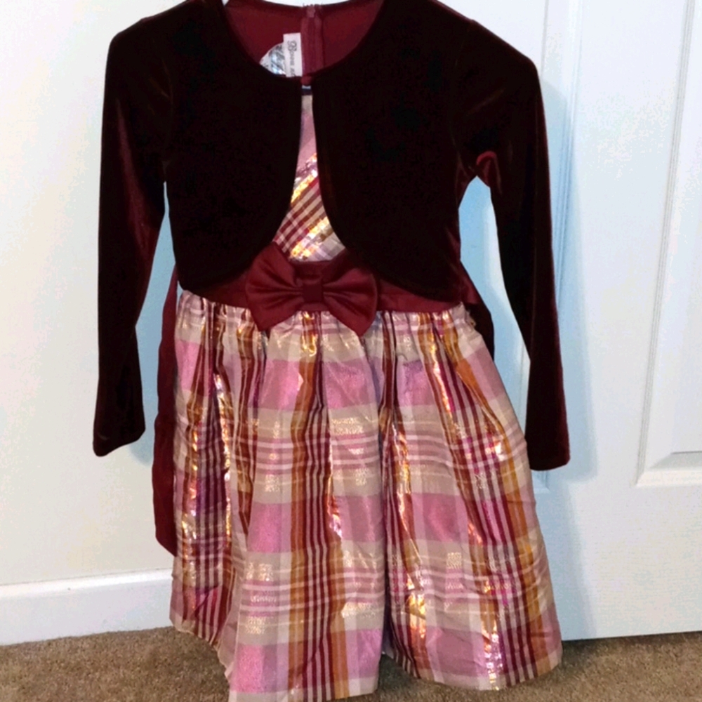 Multiple Girl velour dresses